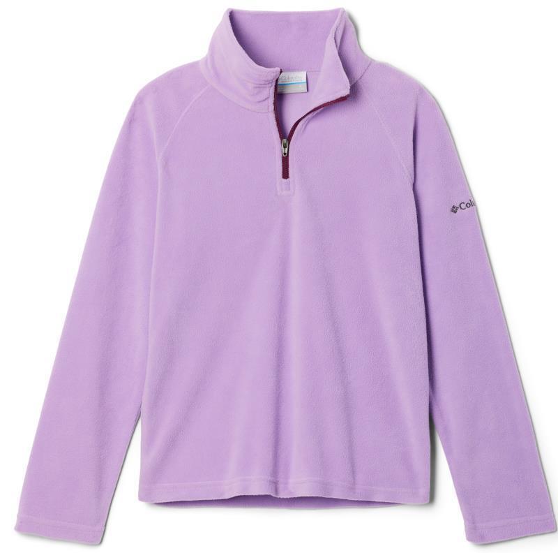 Glacial Fleece Half Zip - Youth Girls - Gumdrop / Marionberry 1