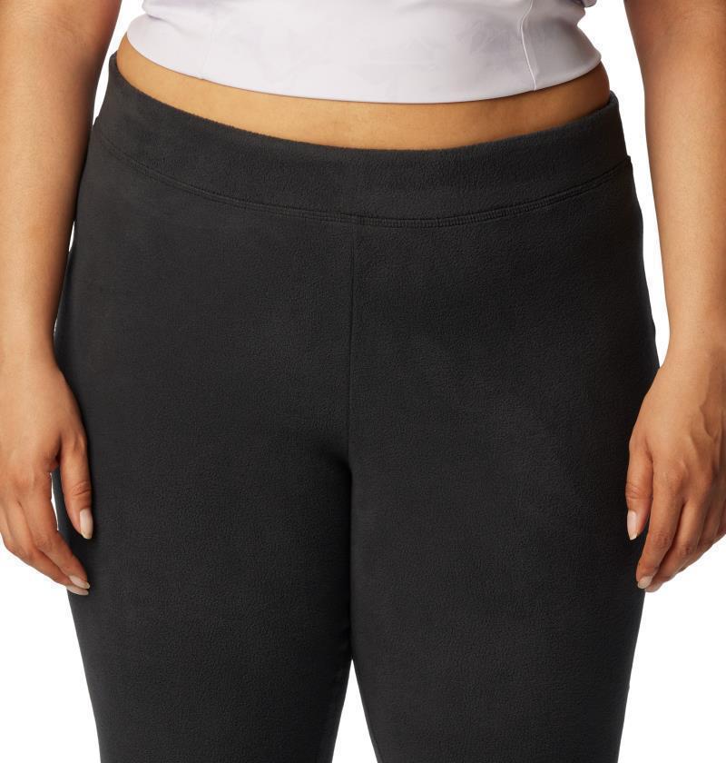 Glacial Fleece Printed Leggings - Plus - Womens - Black 4