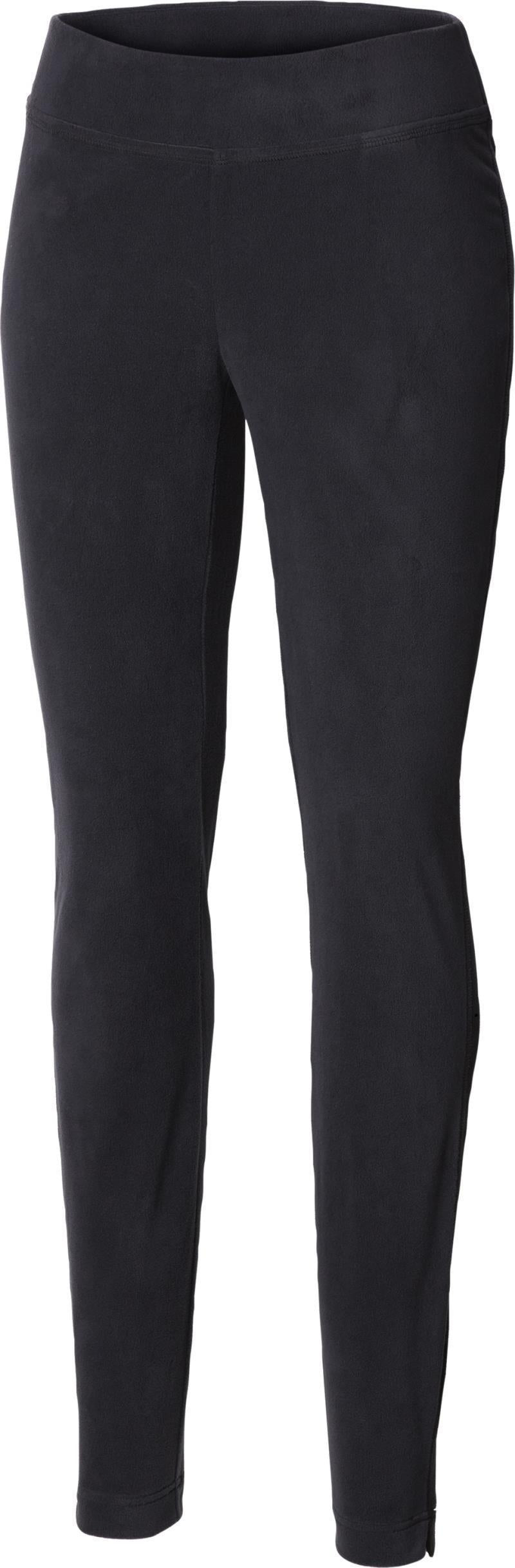 Glacial Fleece Printed Leggings - Womens - Black 1