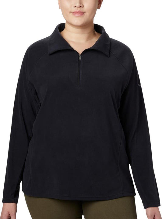 Glacial IV Half Zip - Plus - Womens - Black 1
