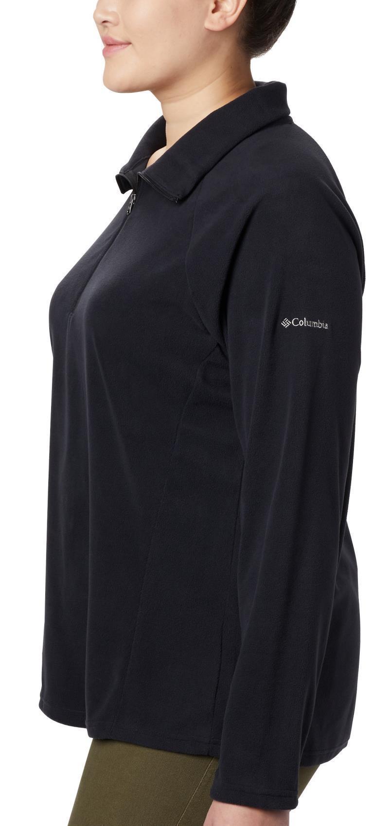 Glacial IV Half Zip - Plus - Womens - Black 3
