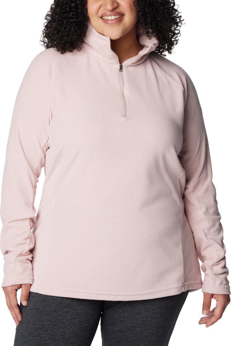 Glacial IV Half Zip - Plus - Womens - Dusty Pink 1