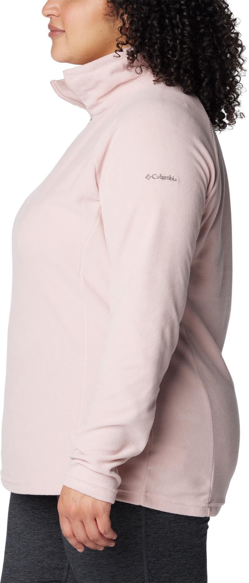 Glacial IV Half Zip - Plus - Womens - Dusty Pink 4