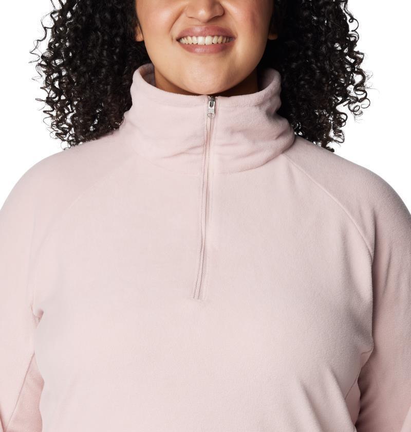 Glacial IV Half Zip - Plus - Womens - Dusty Pink 5