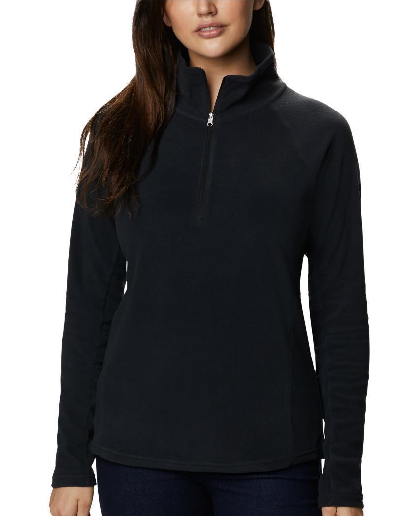 Glacial IV Half Zip - Womens - Black 1