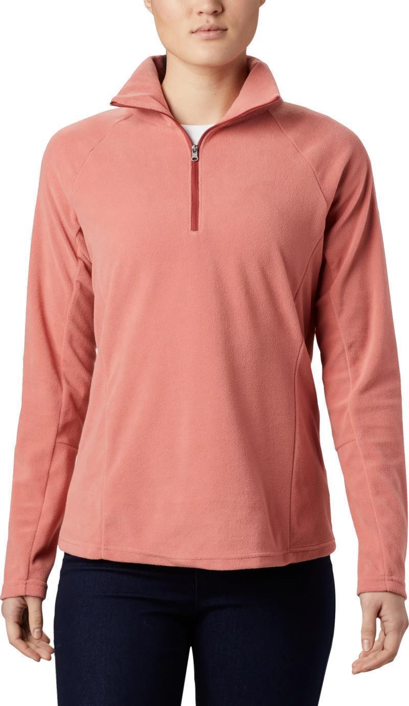 Glacial IV Half Zip - Womens - Dark Coral 1