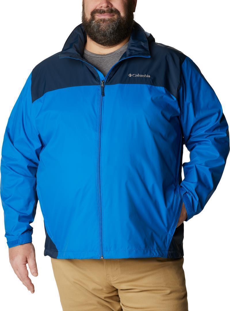Glennaker Lake Rain Jacket - Big - Mens - Blue Jay / Columbia Navy 1