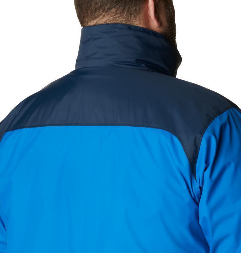 Glennaker Lake Rain Jacket - Big - Mens - Blue Jay / Columbia Navy 6