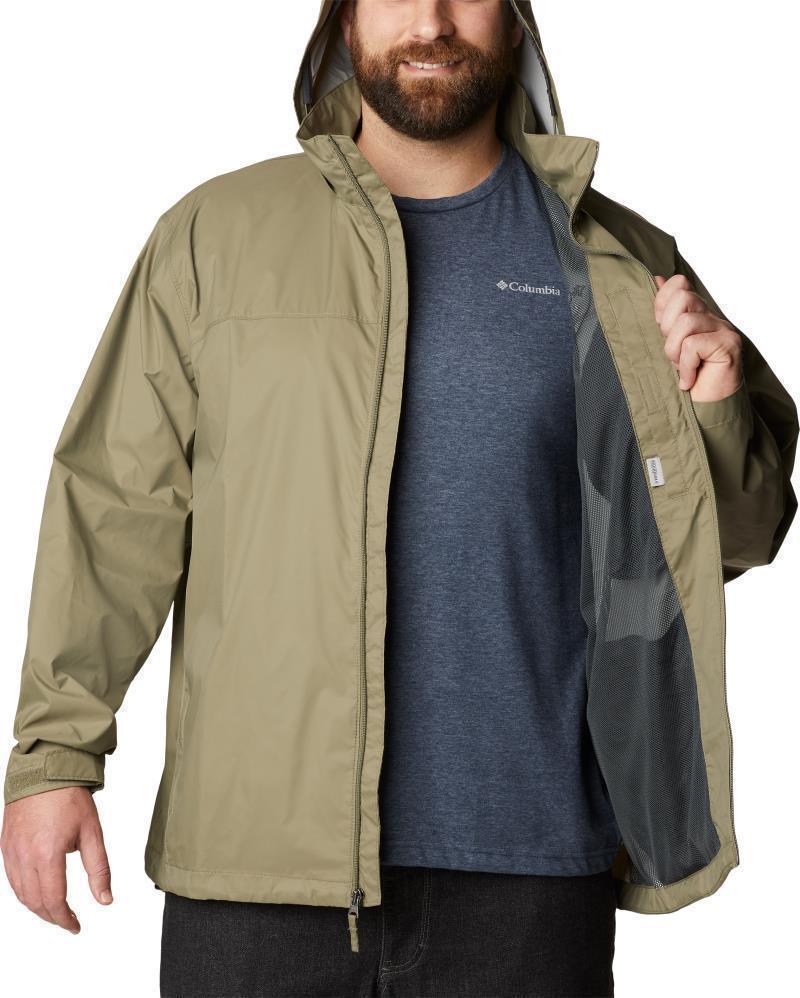 Glennaker Lake Rain Jacket - Big - Mens - Stone Green 4
