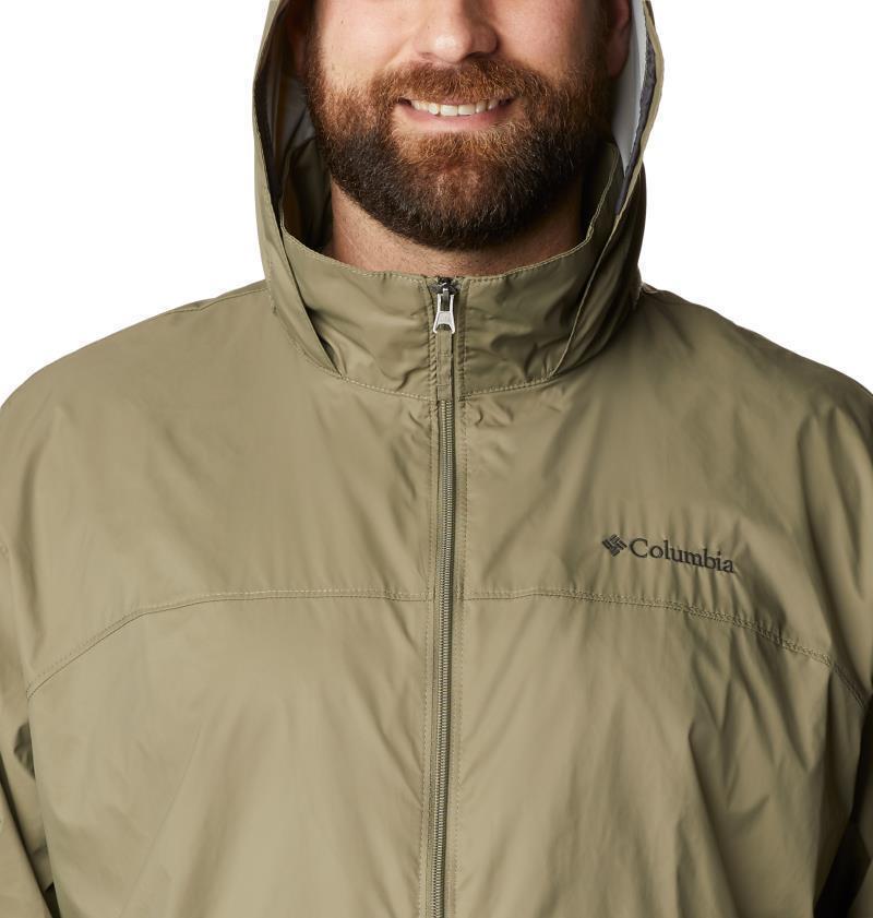 Glennaker Lake Rain Jacket - Big - Mens - Stone Green 6