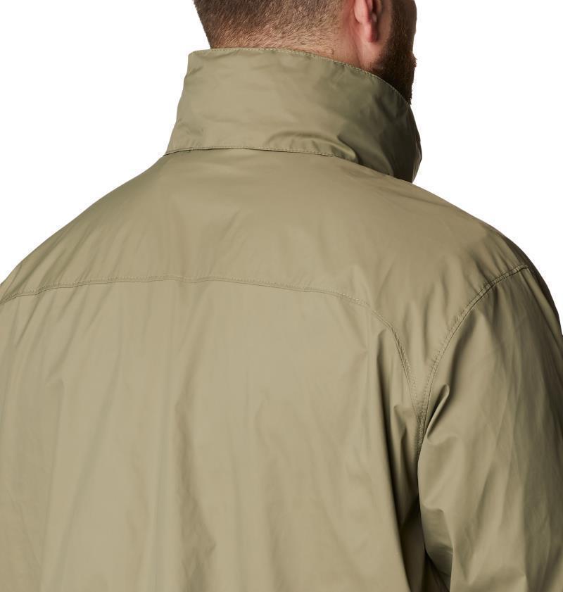 Glennaker Lake Rain Jacket - Big - Mens - Stone Green 7