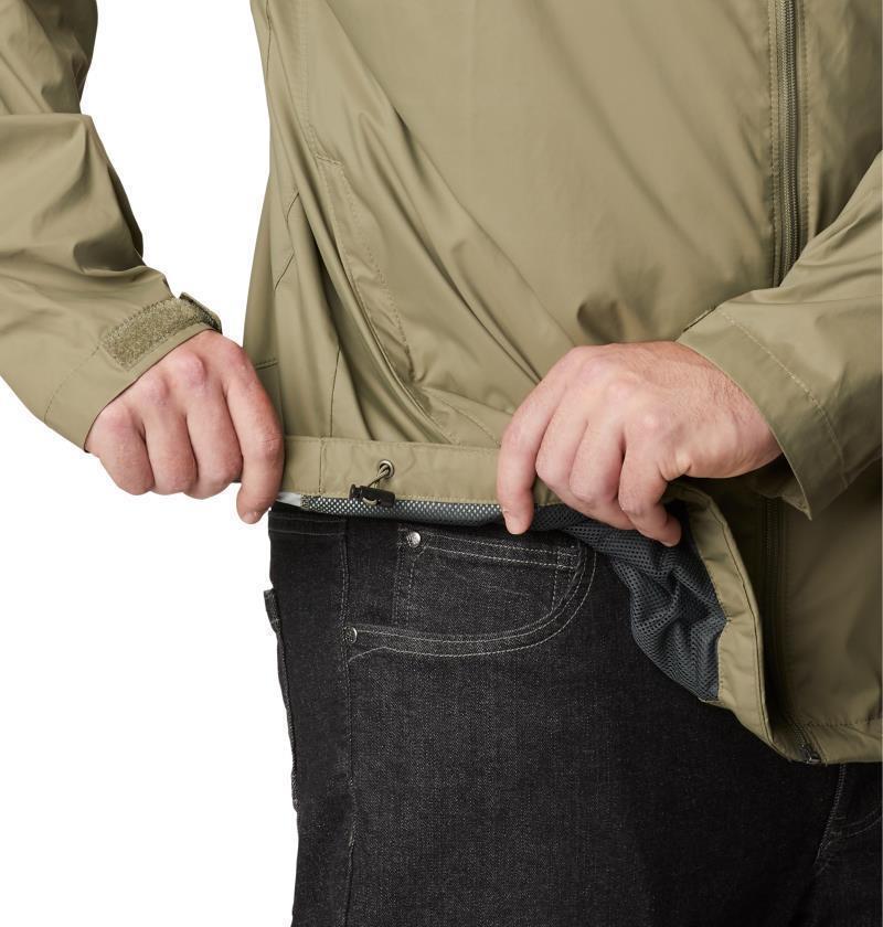 Glennaker Lake Rain Jacket - Big - Mens - Stone Green 8
