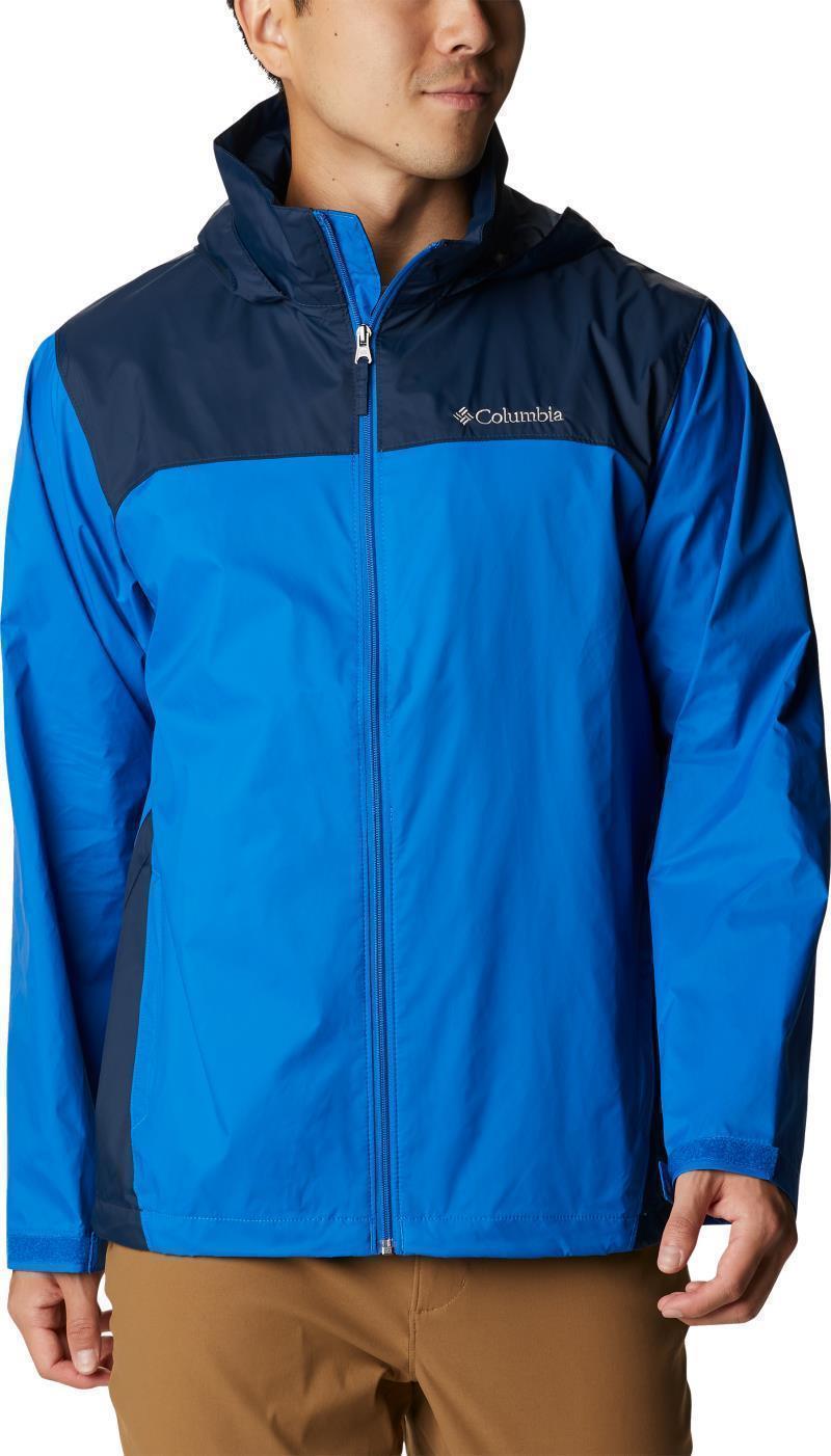 Glennaker Lake Rain Jacket - Mens - Blue Jay / Columbia Navy 1