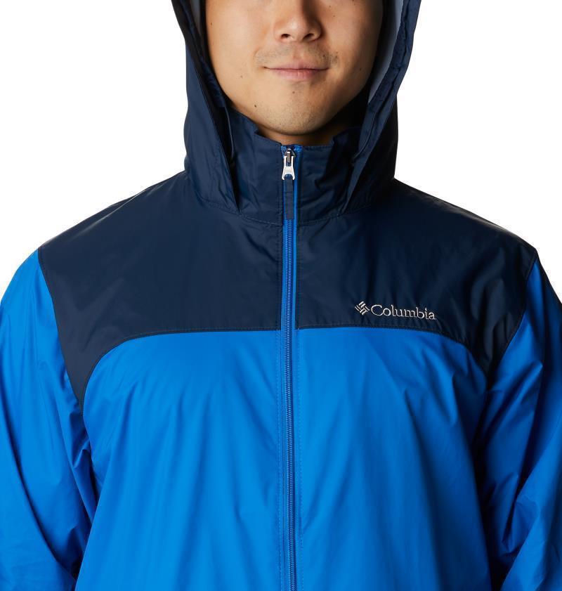 Glennaker Lake Rain Jacket - Mens - Blue Jay / Columbia Navy 6