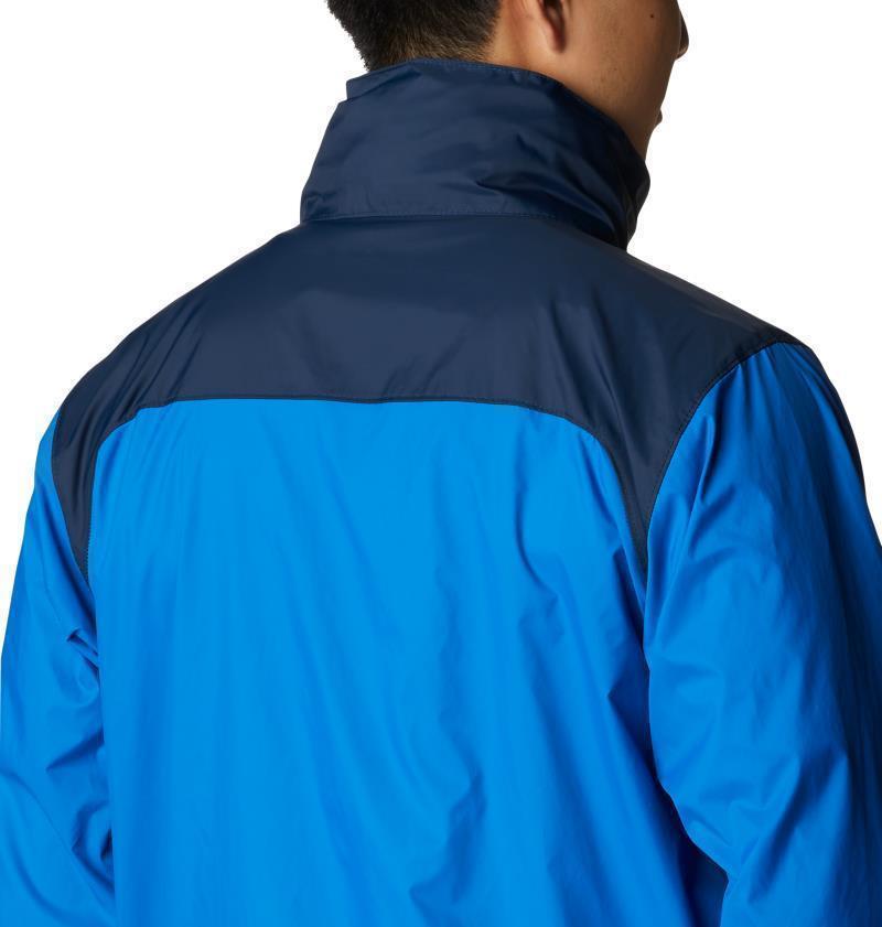 Glennaker Lake Rain Jacket - Mens - Blue Jay / Columbia Navy 7