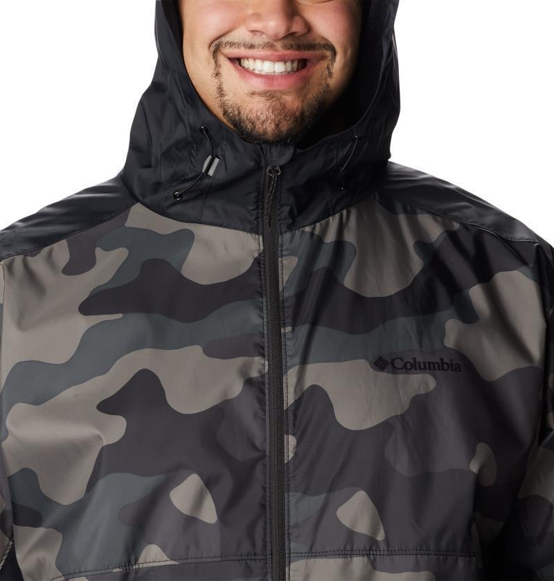 Glennaker Springs Jacket - Big - Mens - Black / Mod Camo Print / Black 6
