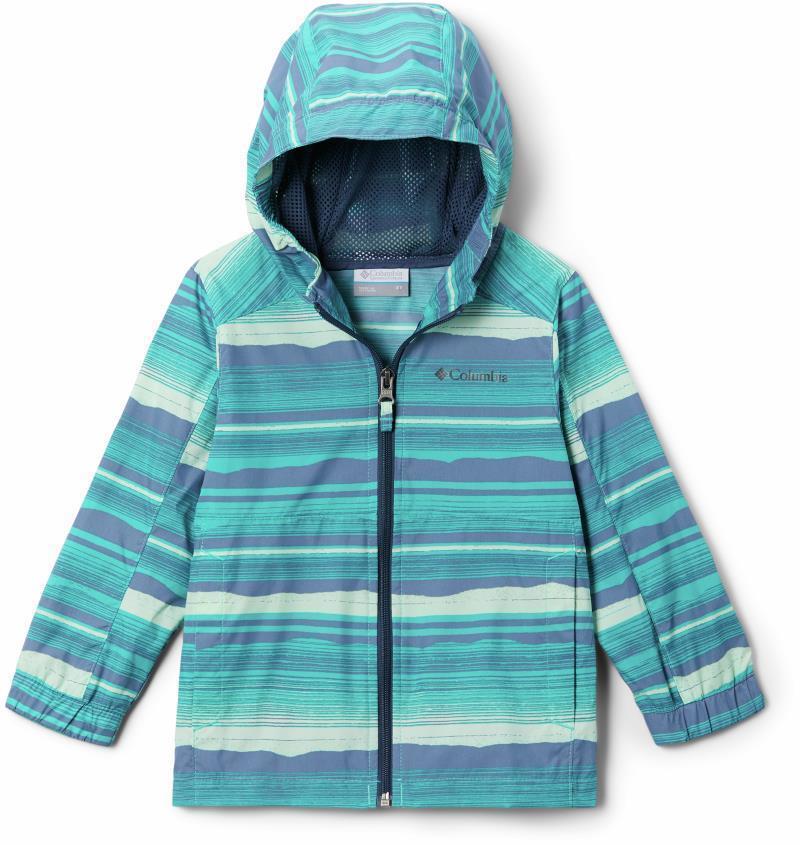 Glennaker Springs Jacket - Toddler - Bright Aqua Horizons Stripe 1
