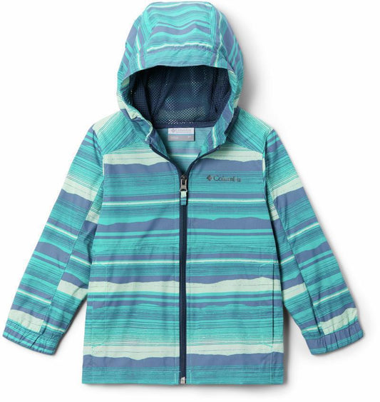 Glennaker Springs Jacket - Toddler - Bright Aqua Horizons Stripe 1