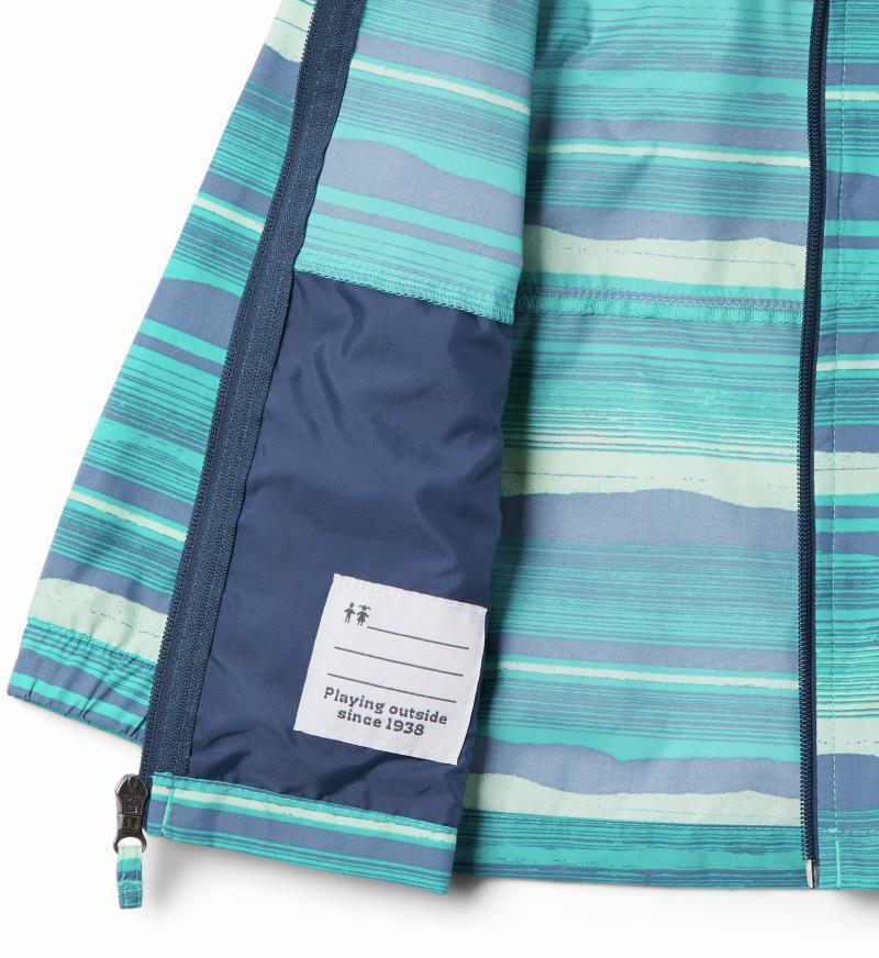 Glennaker Springs Jacket - Toddler - Bright Aqua Horizons Stripe 3