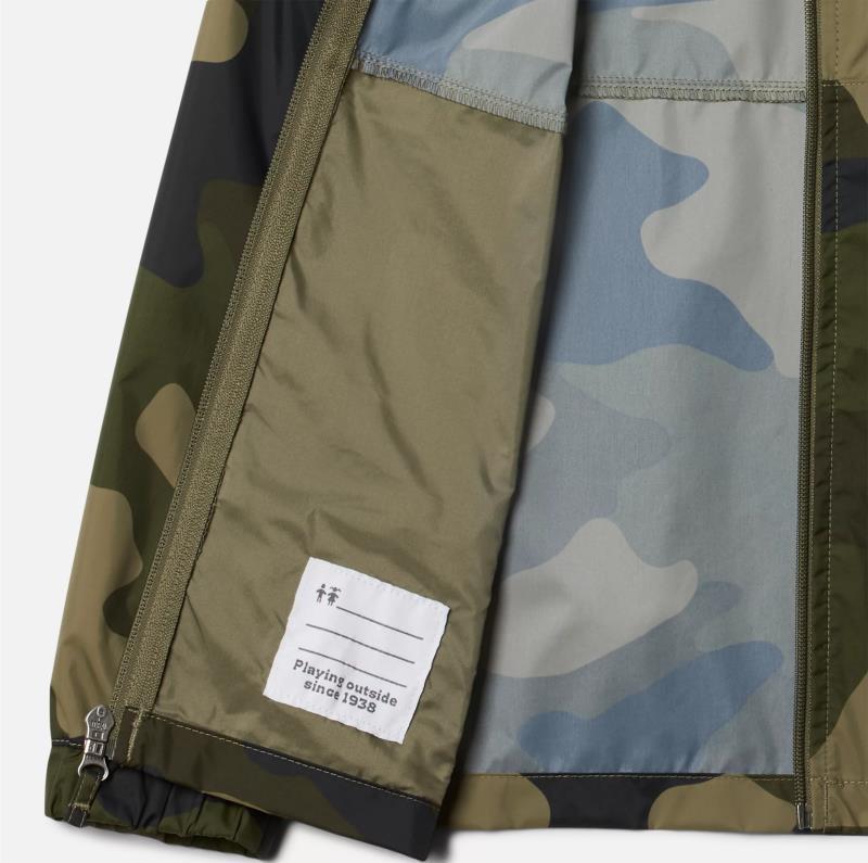 Glennaker Springs Jacket - Youth Boys - Stone Green Mod Camo 3