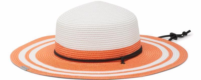 Global Adventure Packable Hat II - White / Peach 1