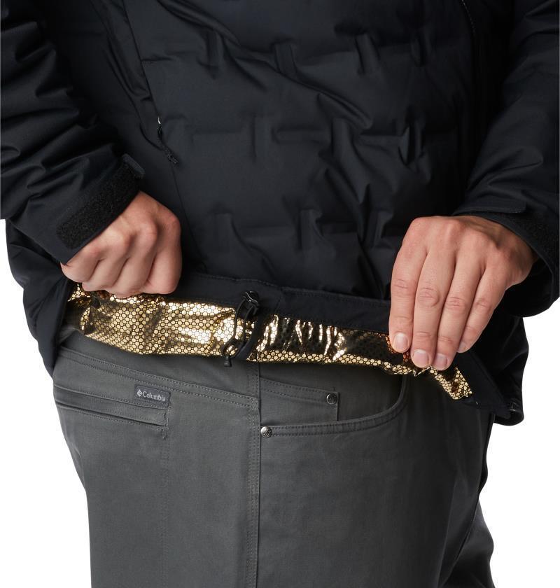 Grand Trek II Down Hooded Jacket - Big - Mens - Black 7