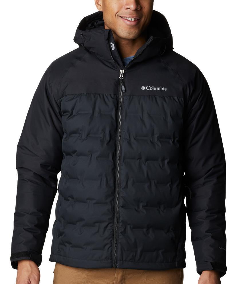 Grand Trek II Down Hooded Jacket - Mens - Black 1