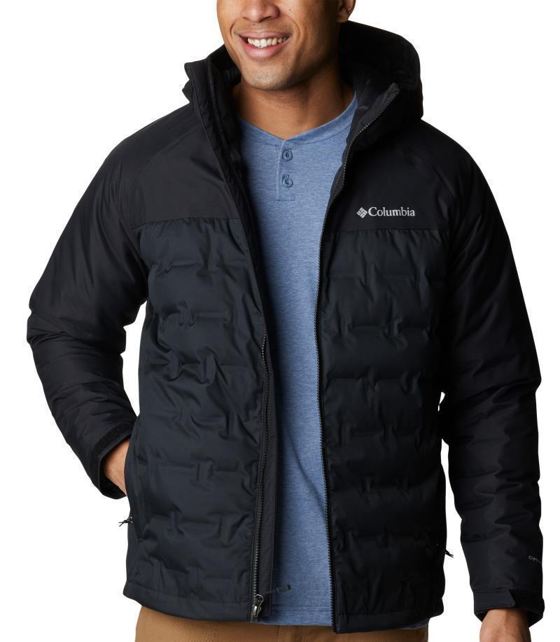 Grand Trek II Down Hooded Jacket - Mens - Black 4