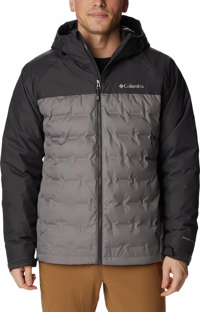 Grand Trek II Down Hooded Jacket - Mens - City Grey / Shark 1