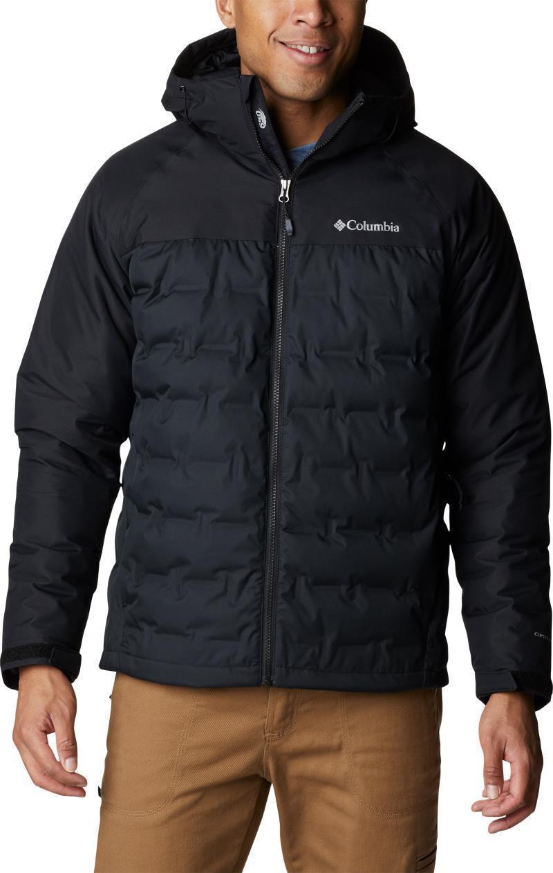 Grand Trek II Down Hooded Jacket - Tall - Mens - Black 1