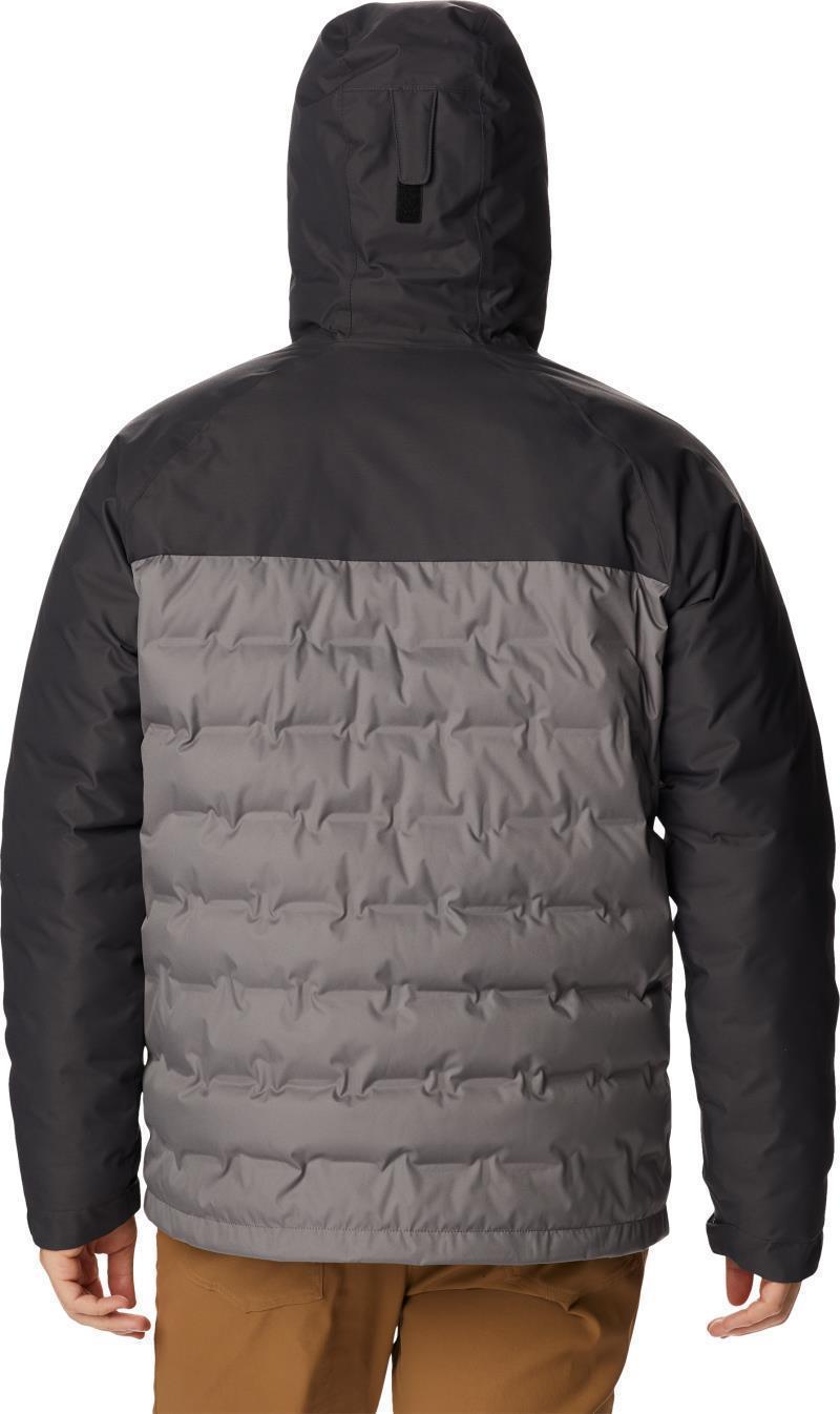 Grand Trek II Down Hooded Jacket - Tall - Mens - City Grey / Shark 2