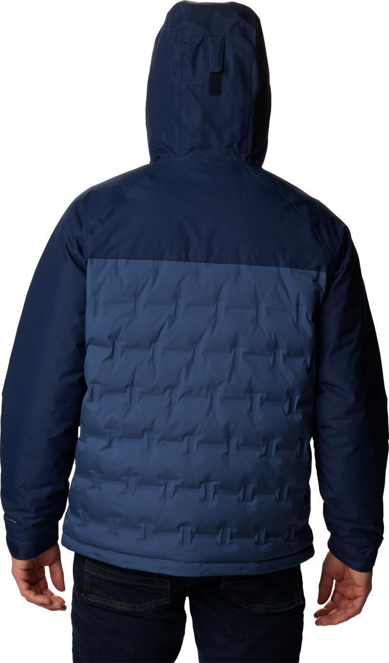 Grand Trek II Down Hooded Jacket - Tall - Mens - Dark Mountain / Collegiate Navy 2
