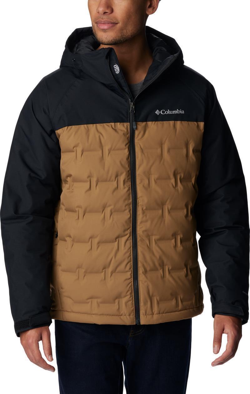 Grand Trek II Down Hooded Jacket - Tall - Mens - Delta / Black 1