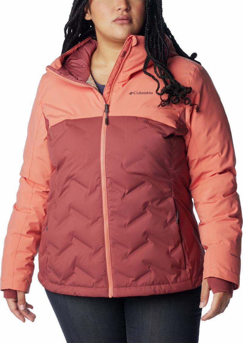 Grand Trek II Down Jacket - Plus - Womens - Beetroot / Faded Peach 1