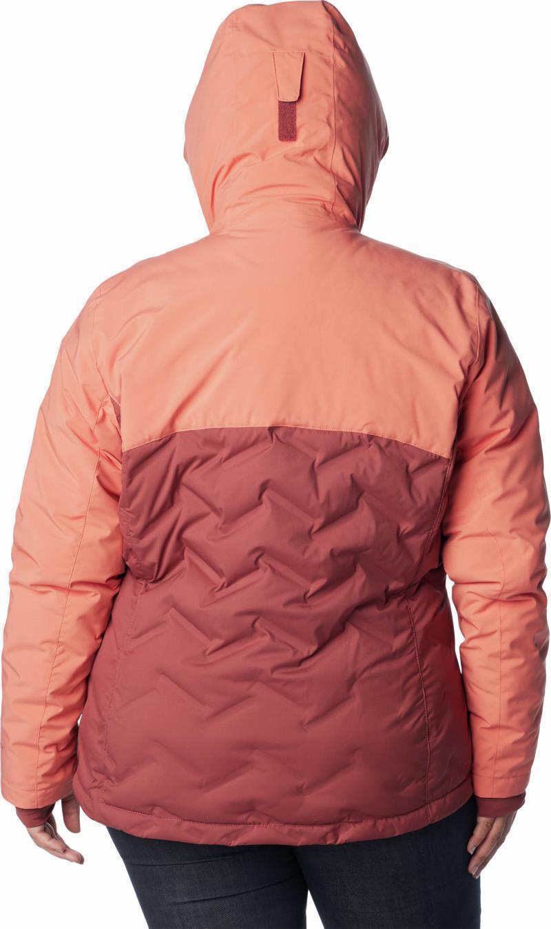 Grand Trek II Down Jacket - Plus - Womens - Beetroot / Faded Peach 2