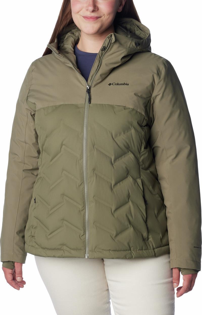 Grand Trek II Down Jacket - Plus - Womens - Stone Green 1