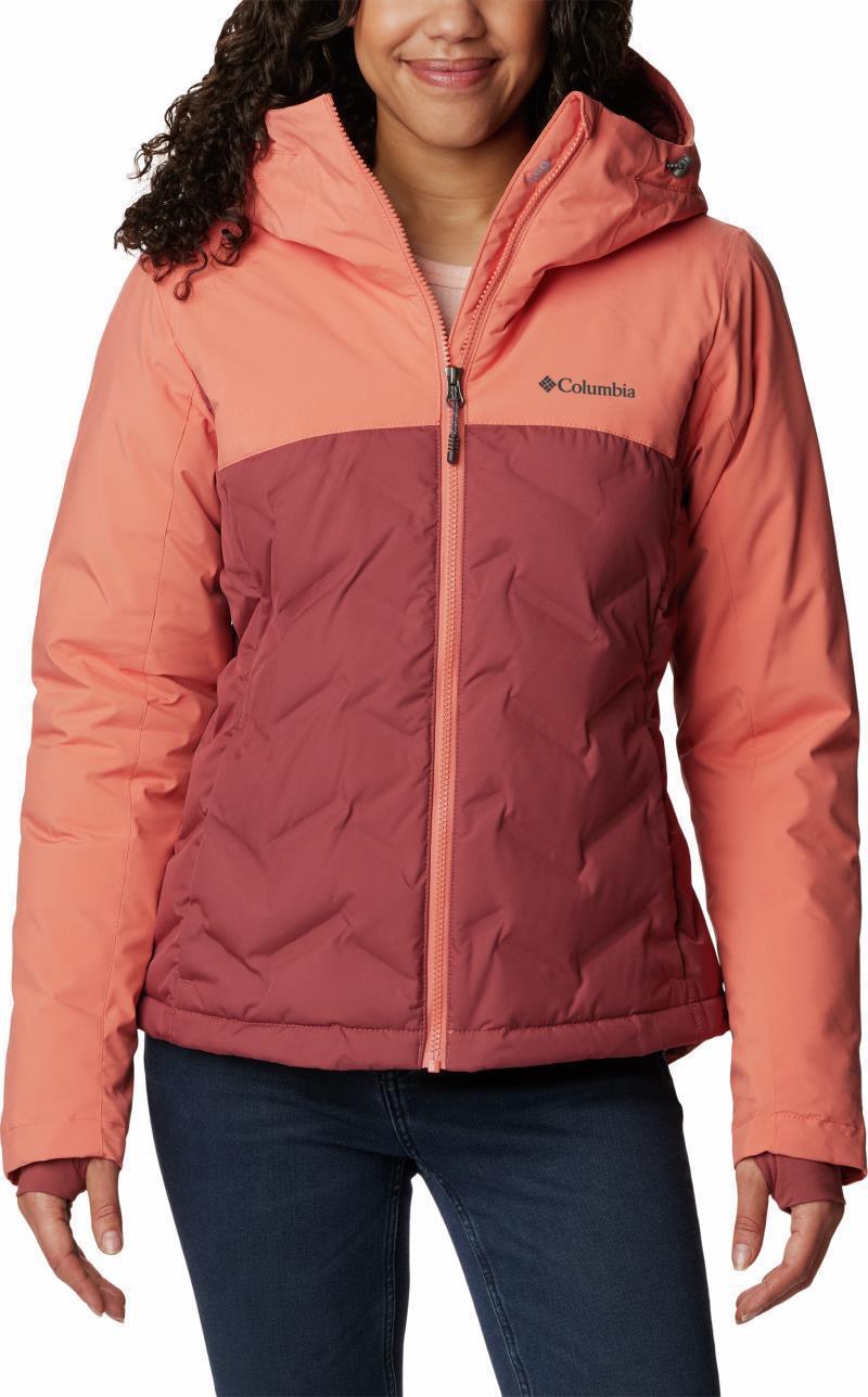 Grand Trek II Down Jacket - Womens - Beetroot / Faded Peach 1