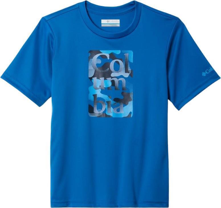 Grizzly Ridge SS Graphic Shirt - Toddler - Bright Indigo / Halftoned Camo GRX 1