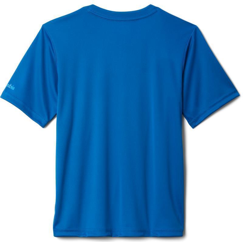 Grizzly Ridge SS Graphic Shirt - Youth Boys - Bright Indigo / Halftoned Camo GRX 2