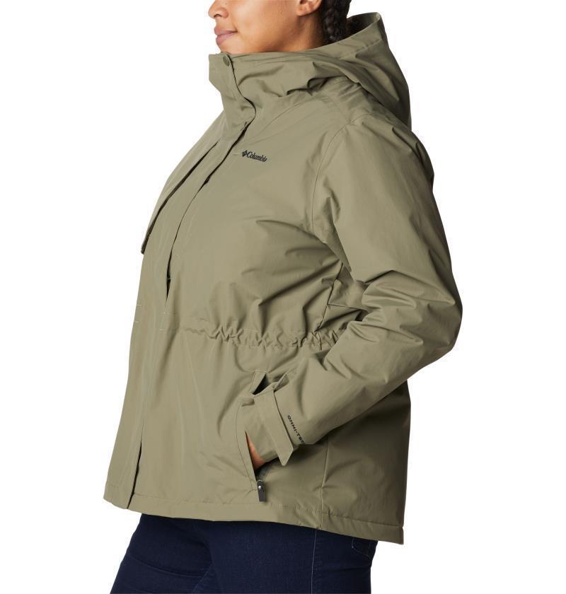 Hadley Trail Jacket - Plus - Womens - Stone Green 5