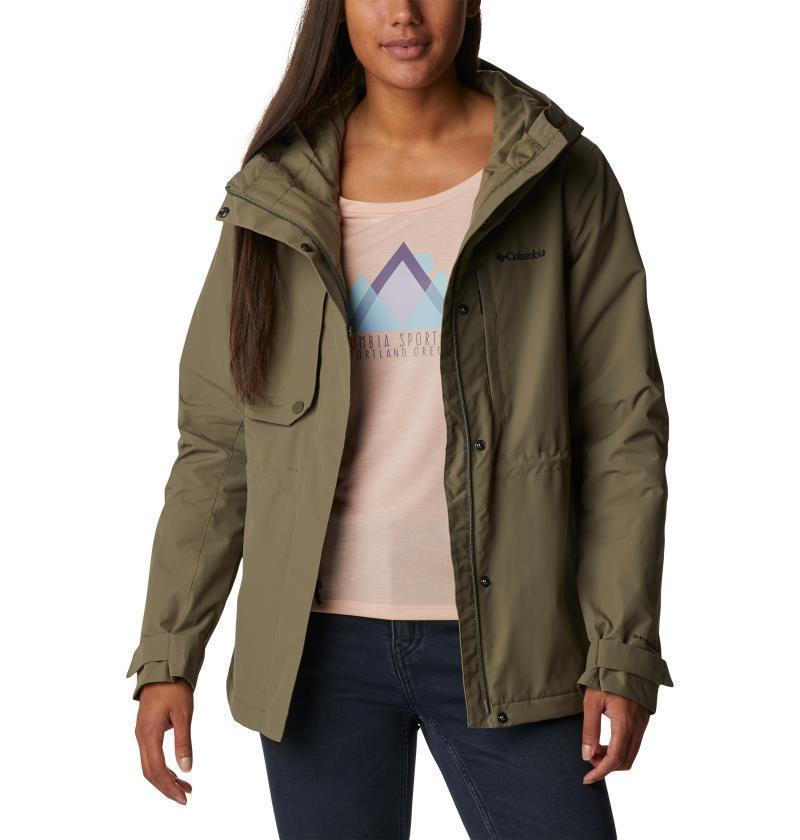 Hadley Trail Jacket - Womens - Stone Green 3