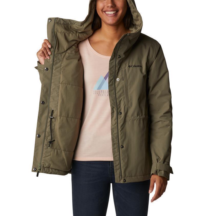 Hadley Trail Jacket - Womens - Stone Green 5