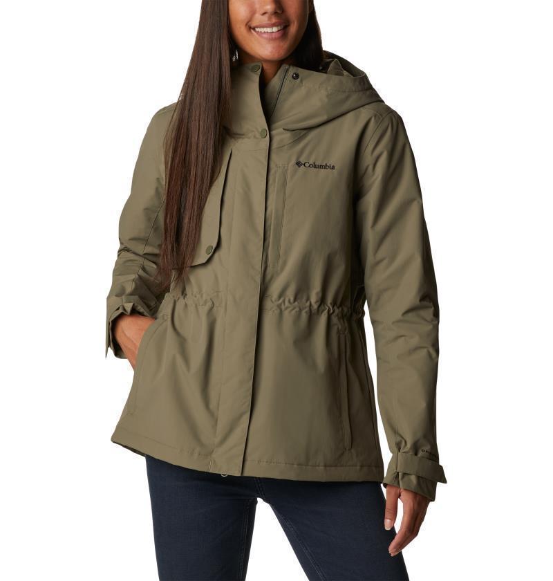 Hadley Trail Jacket - Womens - Stone Green 1