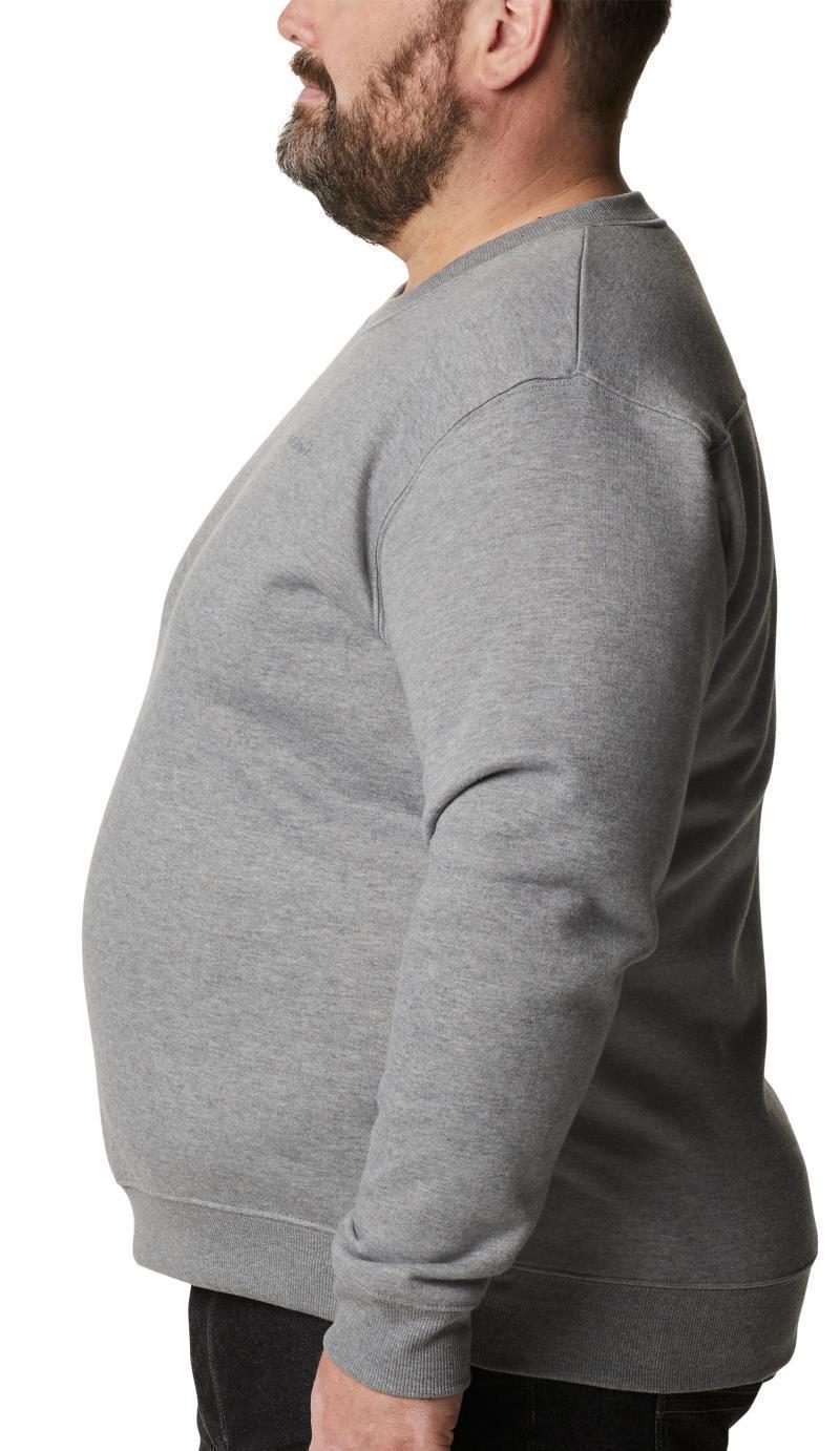 Hart Mountain II Crew - Big - Mens - Charcoal Heather 2