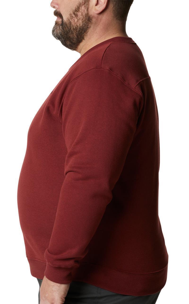 Hart Mountain II Crew - Big - Mens - Red Jasper Heather 3