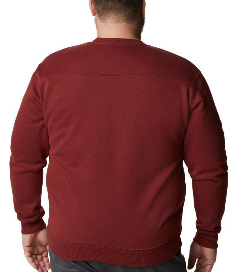 Hart Mountain II Crew - Big - Mens - Red Jasper Heather 4