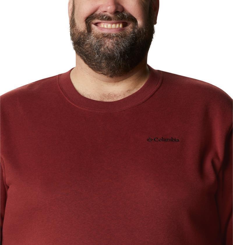 Hart Mountain II Crew - Big - Mens - Red Jasper Heather 5