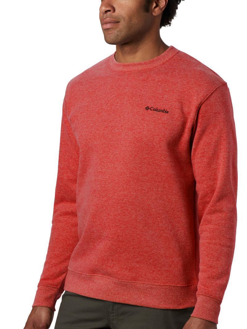 Hart Mountain II Crew - Tall - Mens - Red Jasper Heather 1