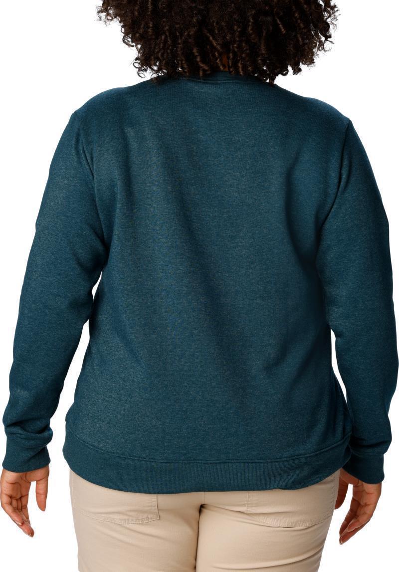 Hart Mountain II Graphic Crew - Plus - Womens - Night Wave Heather / Peekabear 3