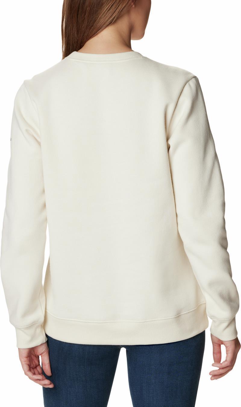 Hart Mountain II Graphic Crew - Womens - Chalk / Bearly Checkered Peaks 2